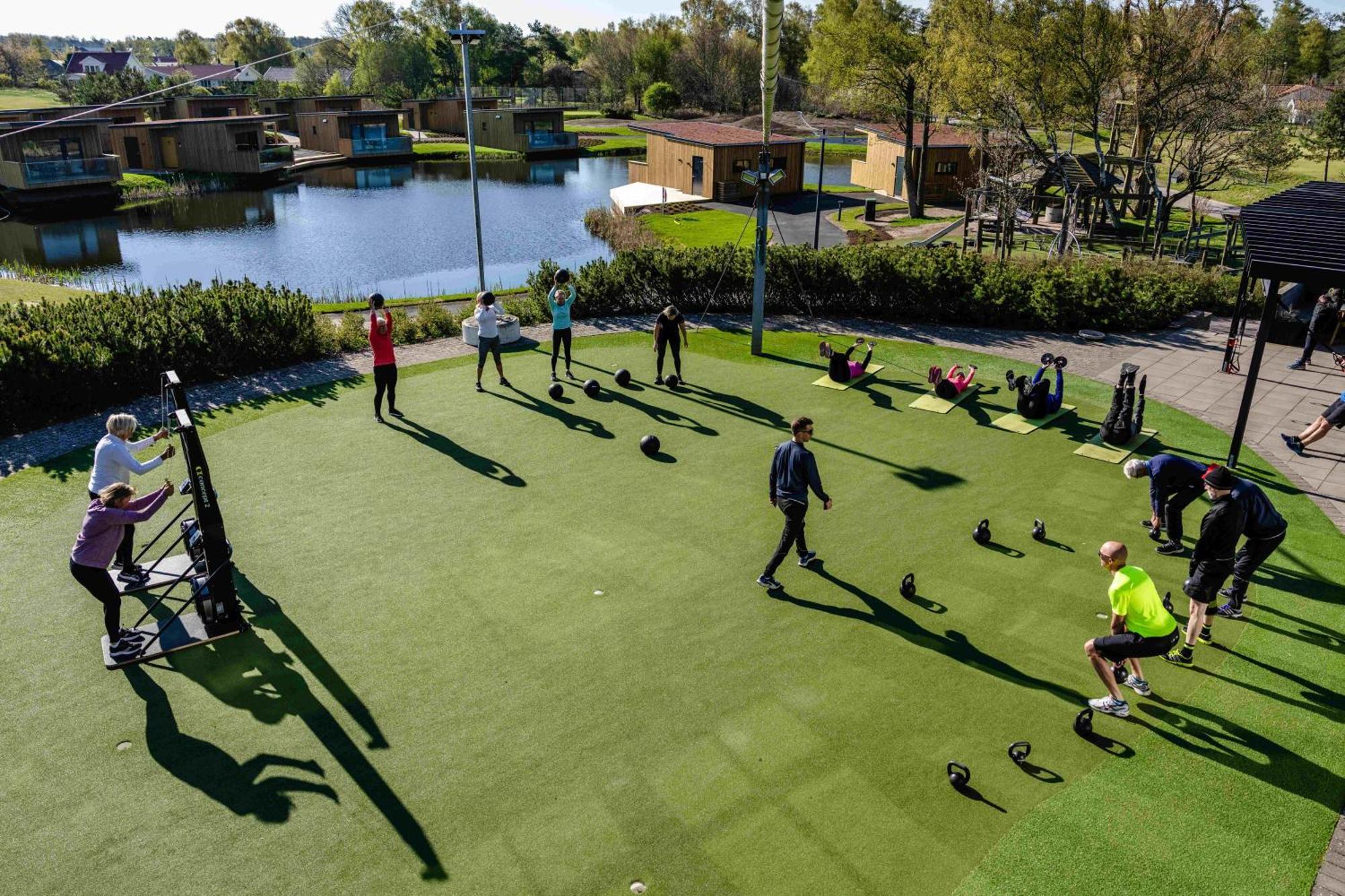 Halmstad Golfarena Hotell & Laegenheter Strandlida Εξωτερικό φωτογραφία